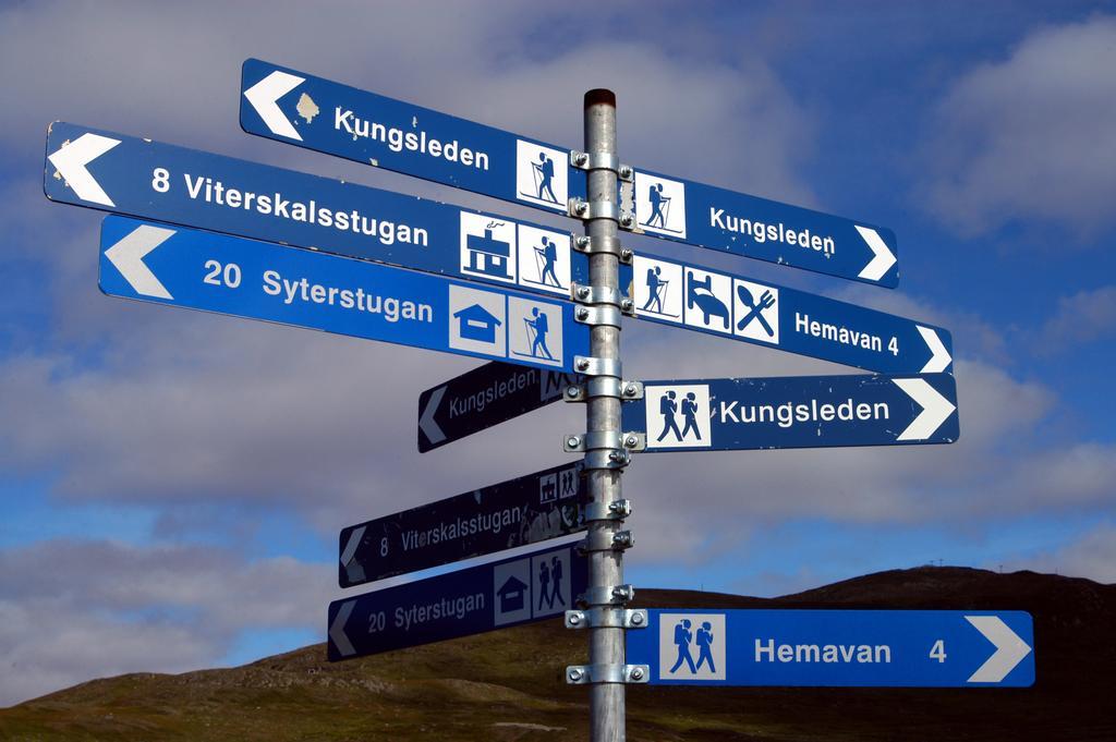 STF Hemavans Fjällcenter Buitenkant foto